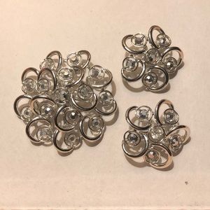 Sarah Coventry Brooch and Earring Set
